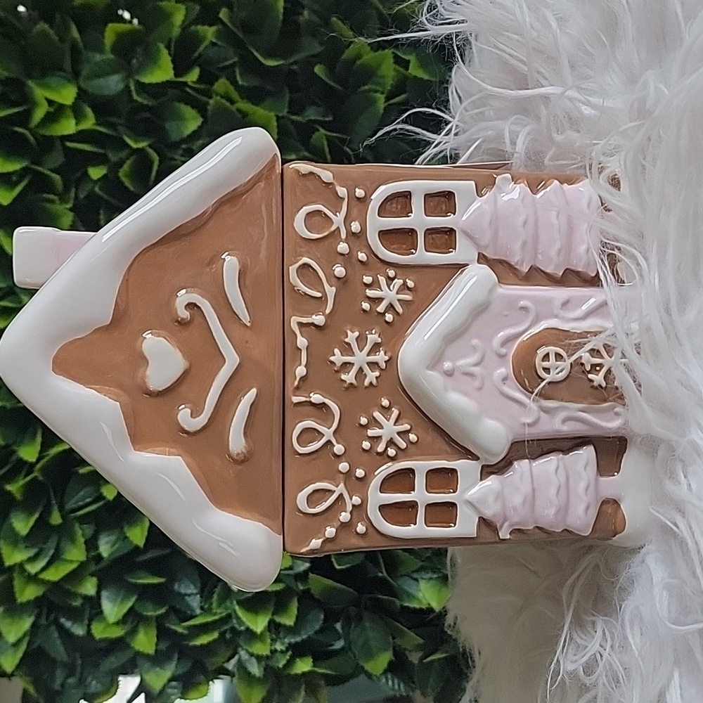 Last few!! 🍪 Tik Tok Viral Peppermint & Pine Gingerbread House Cookie Jar 🍪
